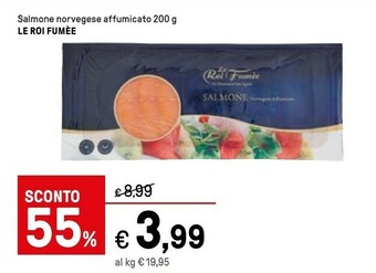 Iper La Grande Le roi fumèe Salmone Norvegese Affumicato offerta