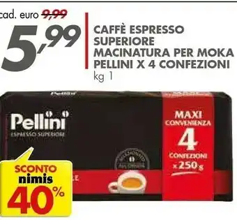 Italmark Pellini Caffe Espresso Superiore offerta