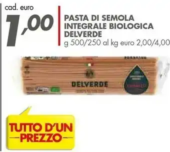 Italmark Delverde Pasta Di Semola Integrale offerta