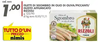 Italmark Rizzoli Filetti Di Sgombro In Olio Di Oliva offerta