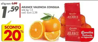 Italmark Consilia Arance Valencia offerta