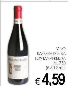 Fontana fredda Barbera D'Alba 750 G(ml)
