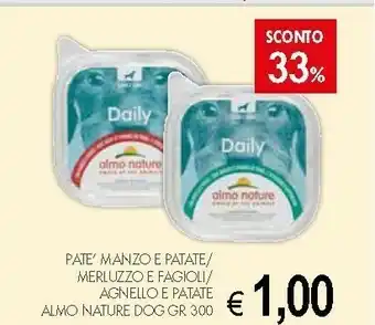 PrestoFresco Almo Nature Pate Manzo E Patate offerta