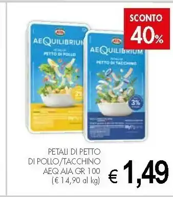 PrestoFresco Aia Petali Di Petto Di Pollo / Tacchino offerta