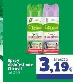 Sigma Citrosil Spray Disinfettante offerta