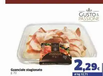 Sigma Gusto & passione Guanciale Stagionato offerta