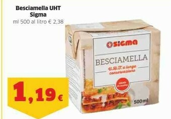 Sigma Besciamella Uht