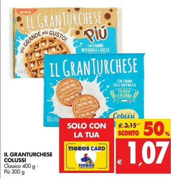 Tigros Colussi Biscotti offerta