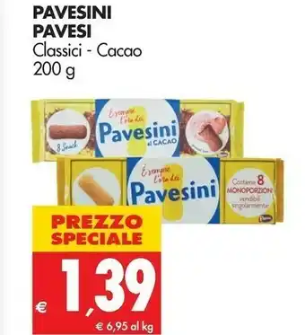 Tigros Pavesi Pavesini offerta