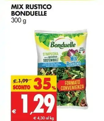 Tigros Bonduelle Insalata offerta