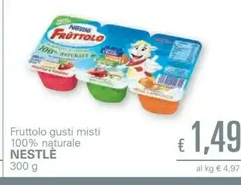 Unes Nestlè Fruttolo Gusti Misti 100% Naturale offerta