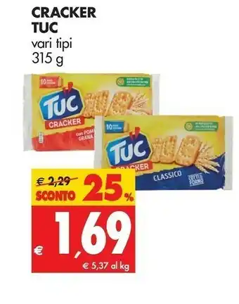 Tigros Crackers offerta