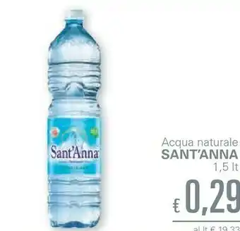 Unes Sant'anna Acqua Minerale Naturale offerta