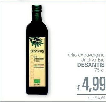 Unes Desantis Olio Extravergine Di Oliva Bio offerta