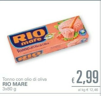 Unes Rio Mare Tonno All'Olio Di Oliva offerta