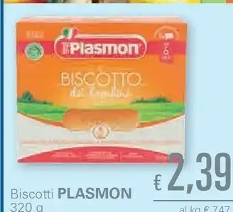 Unes Plasmon Biscotti offerta