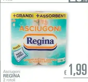 Unes Regina Asciugoni 2 Rotoli offerta