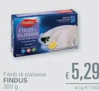 Unes Findus Filetti Di Platessa 300 G(ml) offerta