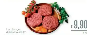Unes Hamburger Di Bovino Adulto offerta