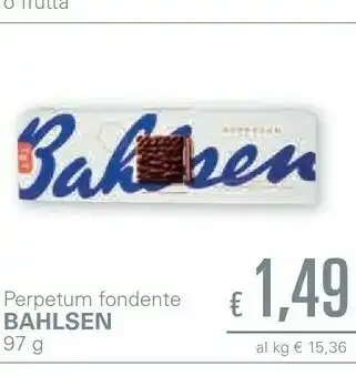 Unes Bahlsen Perpetum Fondente offerta