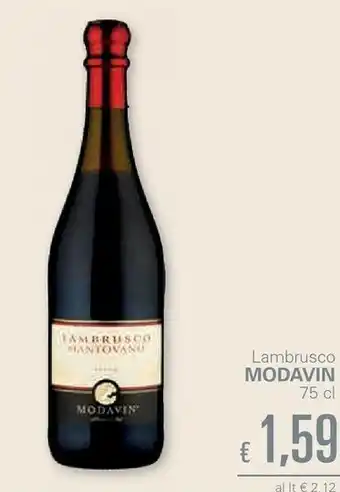 Unes Modavin Lambrusco offerta