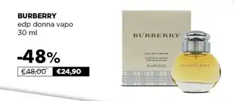 Acqua & Sapone Burberry Edp Donna Vapo offerta