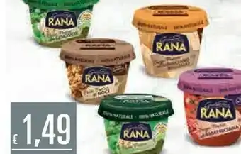 Unes Rana Pesto Fresco Di Noci 140 G(ml) offerta