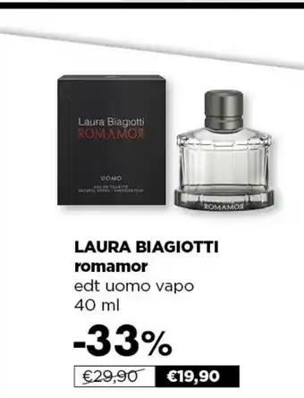 Acqua & Sapone Laura Biagiotti RomamoR Uomo 40 ml offerta