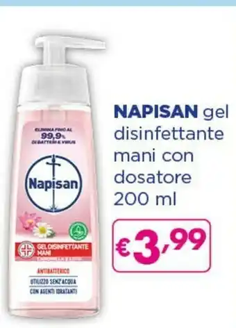 Acqua & Sapone Napisan Gel Disinfettante Mani Con Dosatore offerta