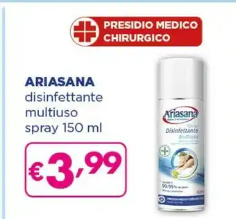 Acqua & Sapone Ariasana Air Spray Disinfettante 150 Ml offerta