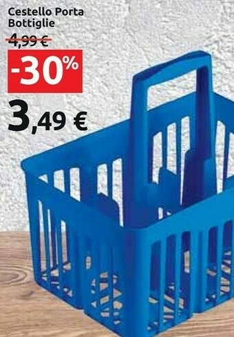 Carrefour Cestello Porta Bottiglie offerta