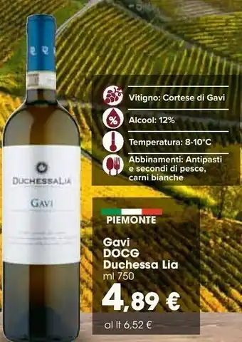 Duchessa lia Gavi Docg