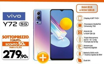 Expert Vivo Y72 offerta