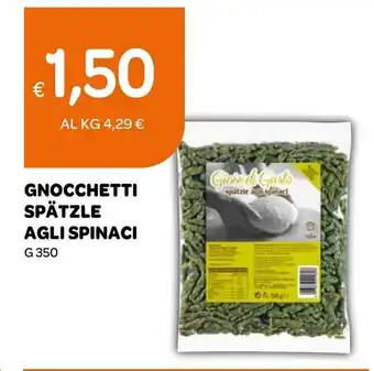 Ekom GNOCCHETTI SPÄTZLE AGLI SPINACI G 350 offerta