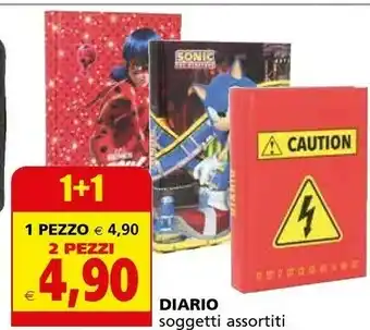 Il Gigante Diario offerta