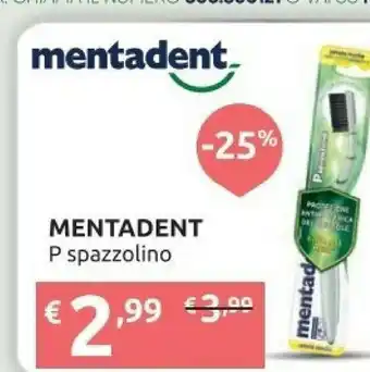 Ipersoap Mentadent Spazzolino da denti offerta