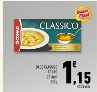 Conad Superstore Conad - Dado Classico 220 G(ml) offerta