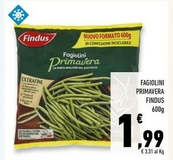 Conad Superstore Findus Fagiolini Primavera 600 G offerta