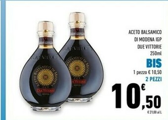 Conad Superstore Due vittorie Aceto Balsamico Di Modena Igp offerta