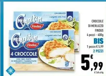 Conad Superstore Findus 4 Croccole 400 G(ml) offerta