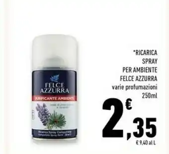 Conad Superstore Felce Azzurra Ricarica Spray Per Ambiente offerta