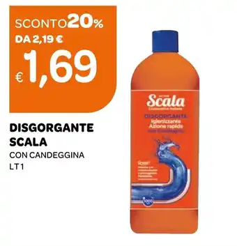 Ekom DISGORGANTE SCALA CON CANDEGGINA LT1 offerta