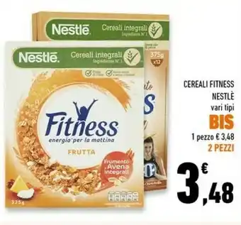 Nestlè Fitness Cereali -40% Di Zuccheri