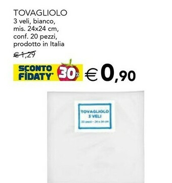 Esselunga Tovaglioli offerta