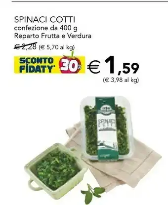 Esselunga Spinaci offerta