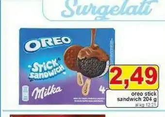 Gros Milka Oreo Stick Sandwich offerta