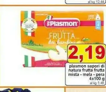 Plasmon Sapori Di Natura Frutta Pera
