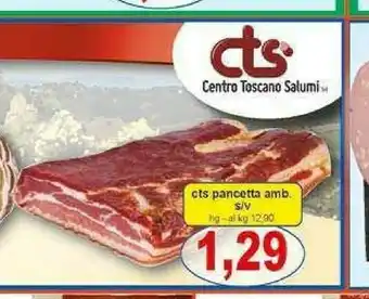 Gros Centro Toscano Salumi Pancetta offerta