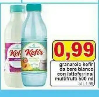 Gros Granarolo Kefir Da Bere Bianco Con Latto offerta