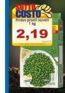 Gros Findus Piselli Novelli 1000 G(ml) offerta